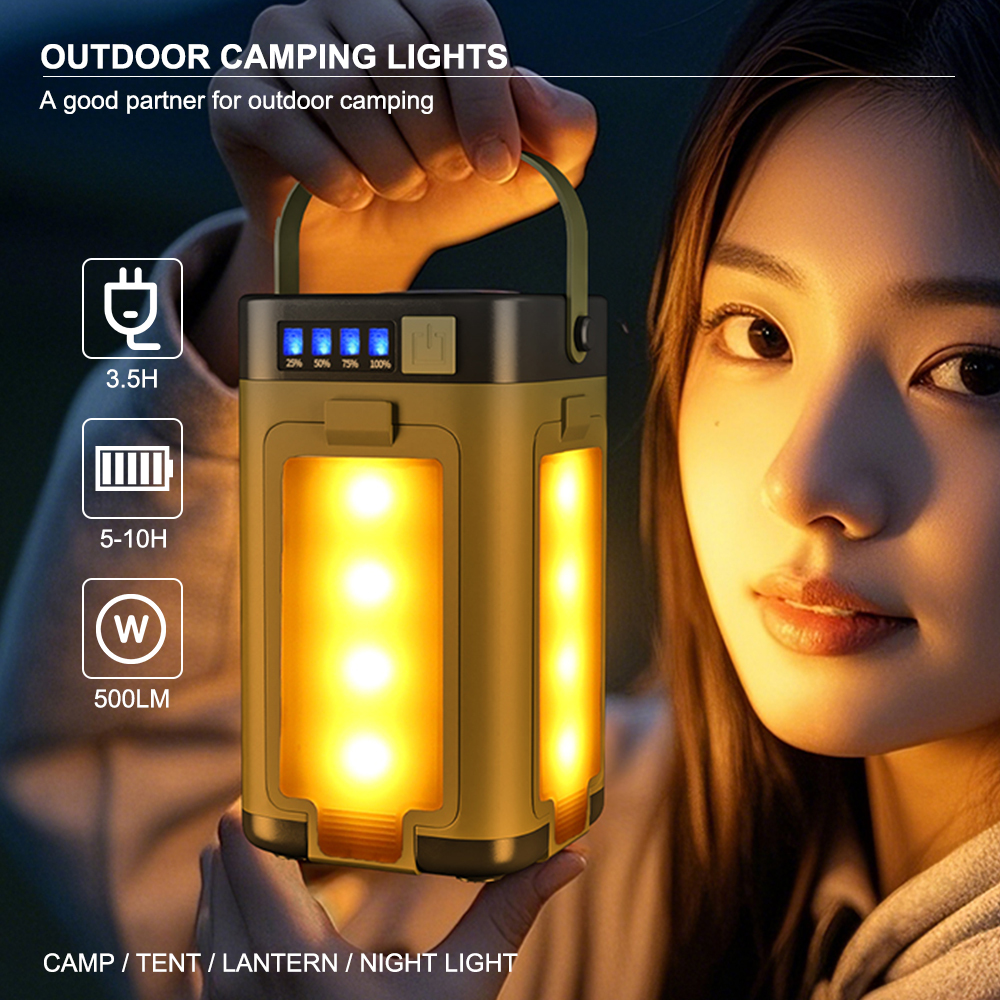 Waterproof Solar LED Camping Lantern 3