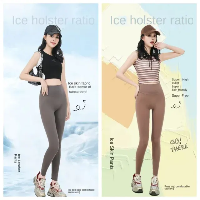 Ultra-Thin High-Waist Yoga Pants 2