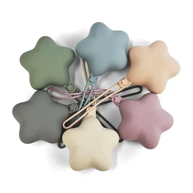 Silicone Pacifier Bag in Star Shape 2