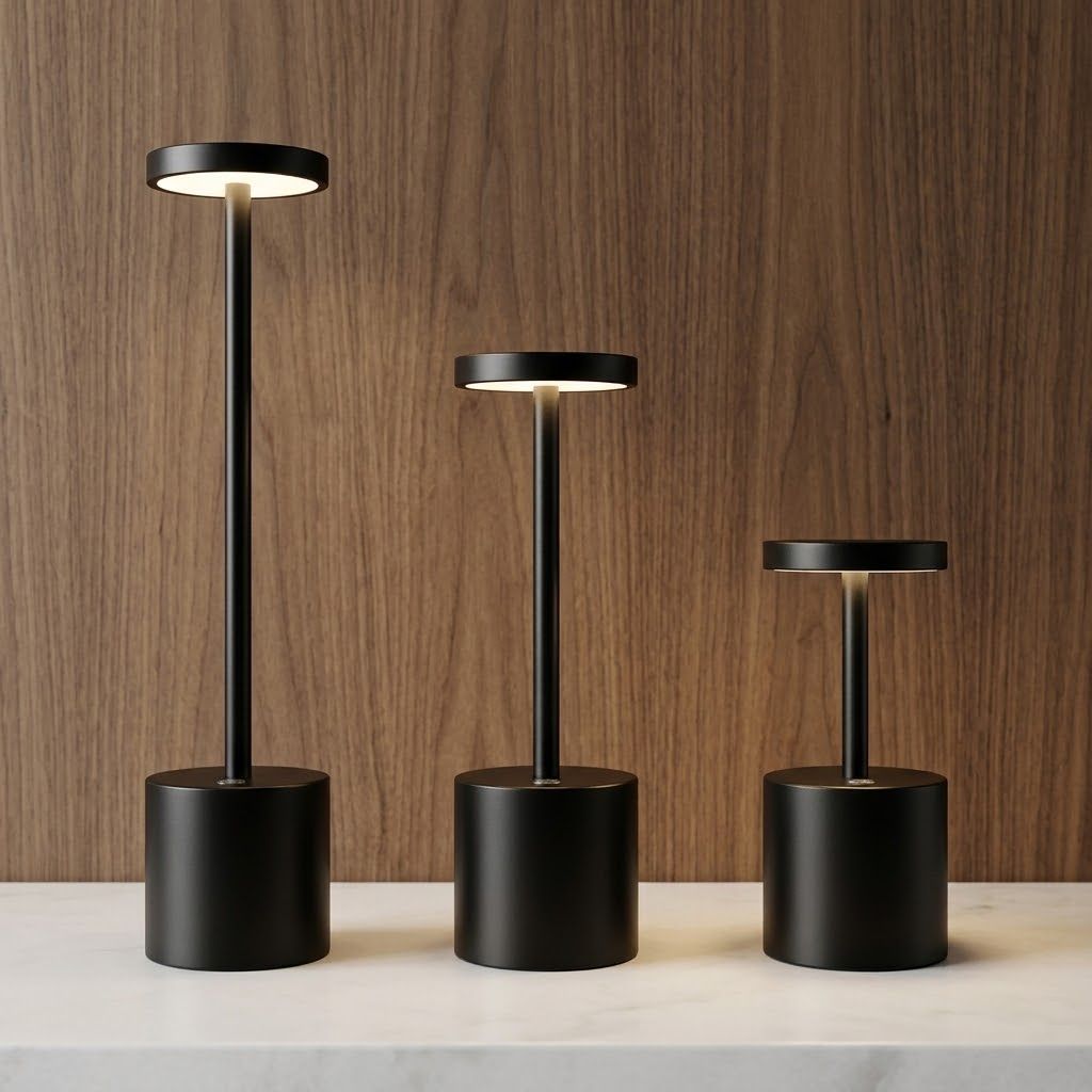 Customizable Wireless Charging Portable Battery Power Desk Lamp 2
