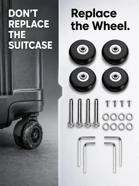 Replacement Luggage Wheels 2