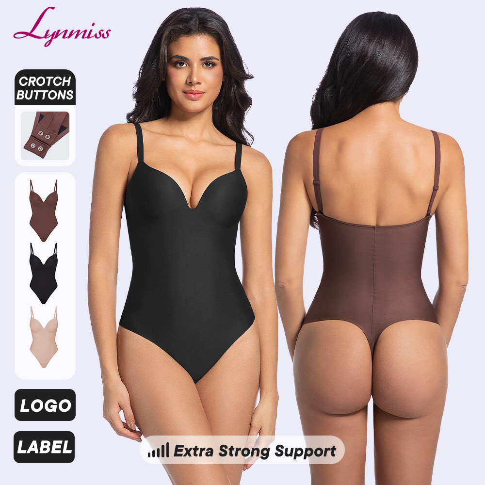 For Firm Breathable Seamless Shapewear Bodysuit With Waist