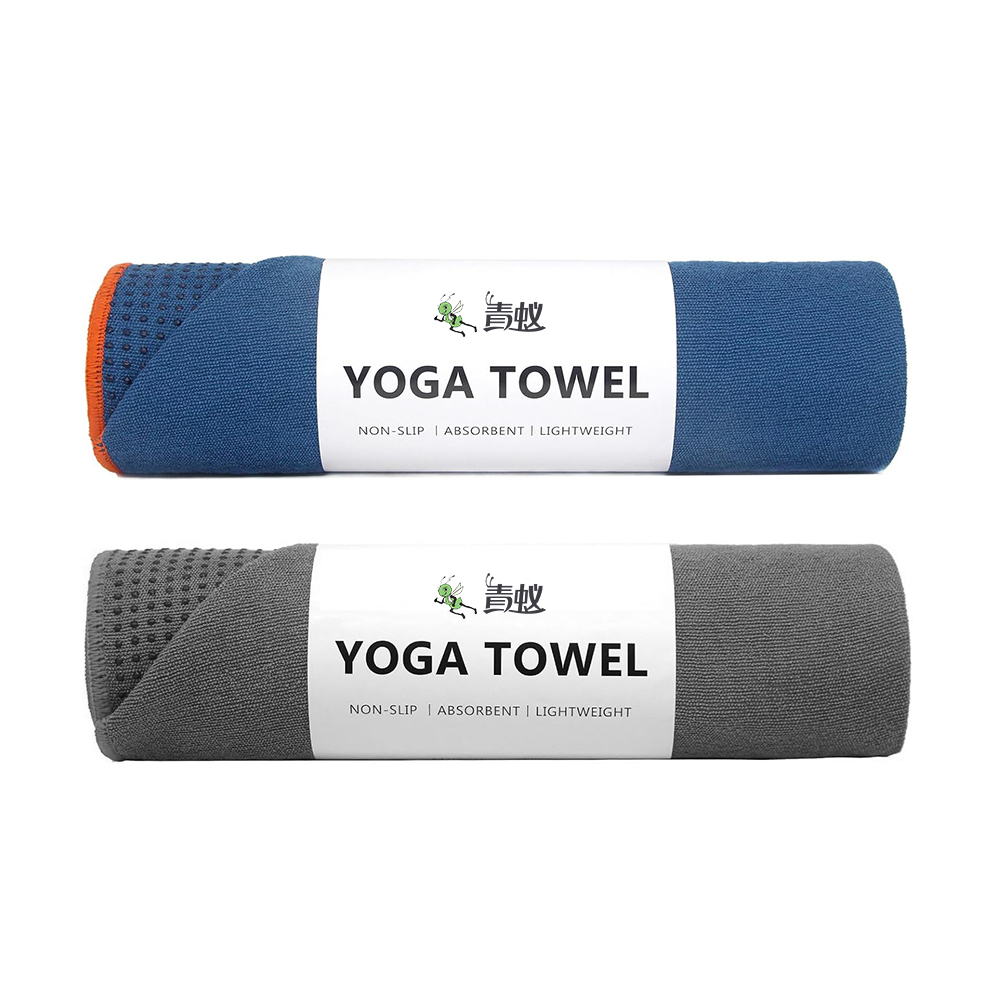 Non-Slip Microfiber Silicone Yoga Towel 2