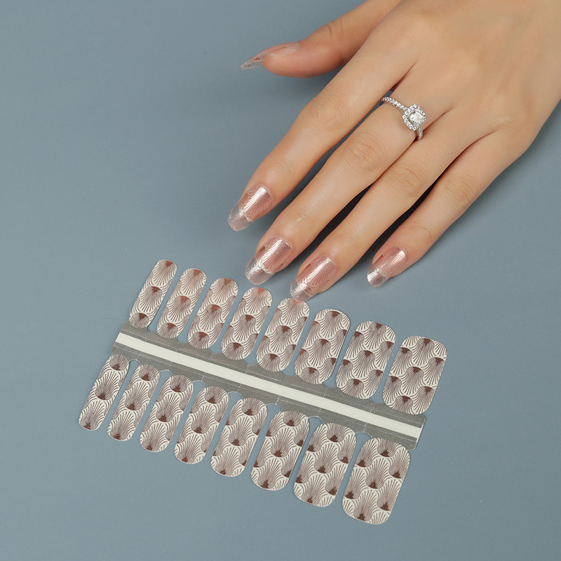 Light Gel Nail Wraps Home Diy Salon 2