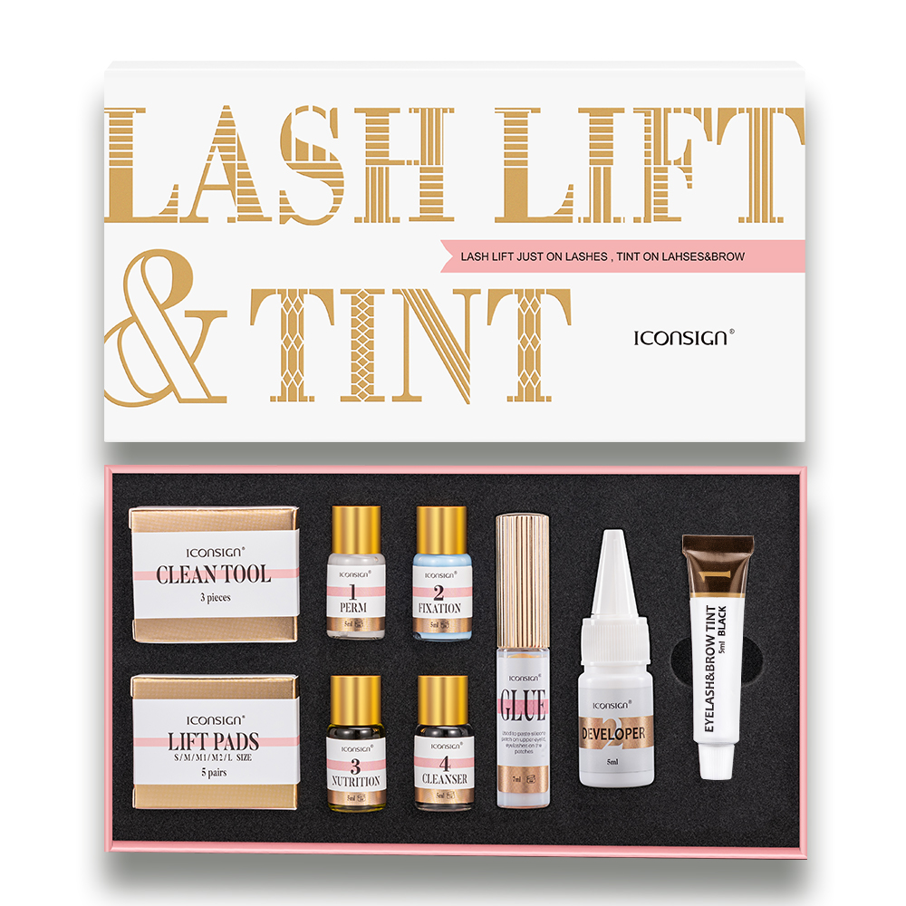 Eyelash and Eyebrow Tint Kit with Lift 2