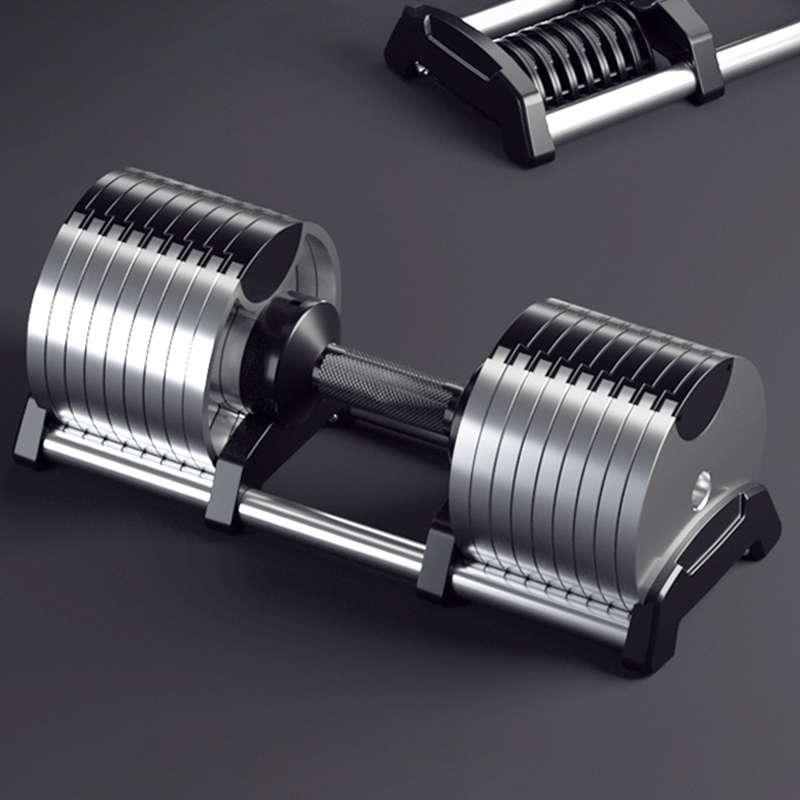 Cast Iron Home Dumbbells 2 kg Steps 2