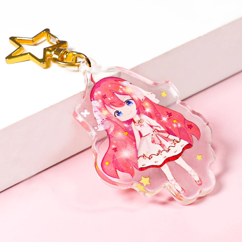 Cute Epoxy Acrylic Charm Keychain
