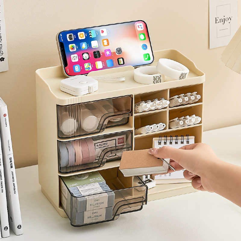 UFOUR 3 Layer Make-Up-Organizer Large Makeup Box Quality