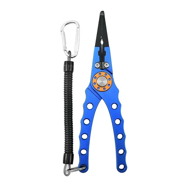 Aluminum Fishing Multitool Pliers with Scissors 2