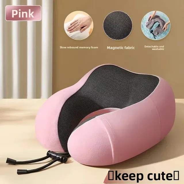 U-Shaped Memory Foam Travel Neck Pillow 4
