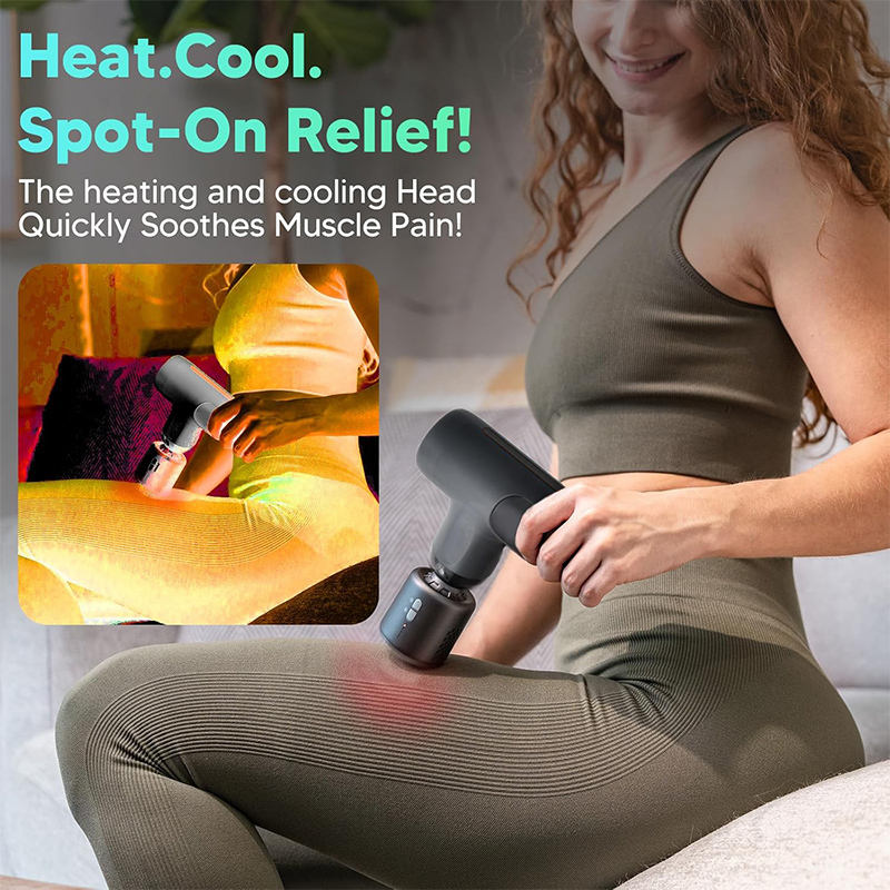 Portable Mini Heated Massage Gun 3