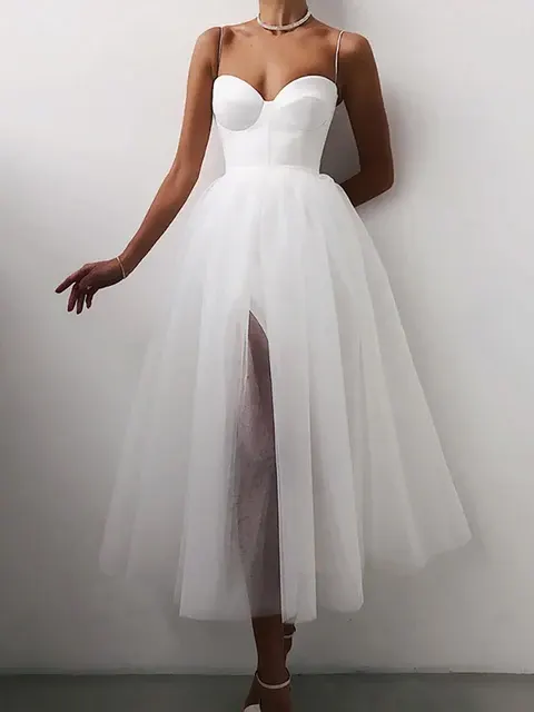 Maxikleid mit Laternenärmeln 2