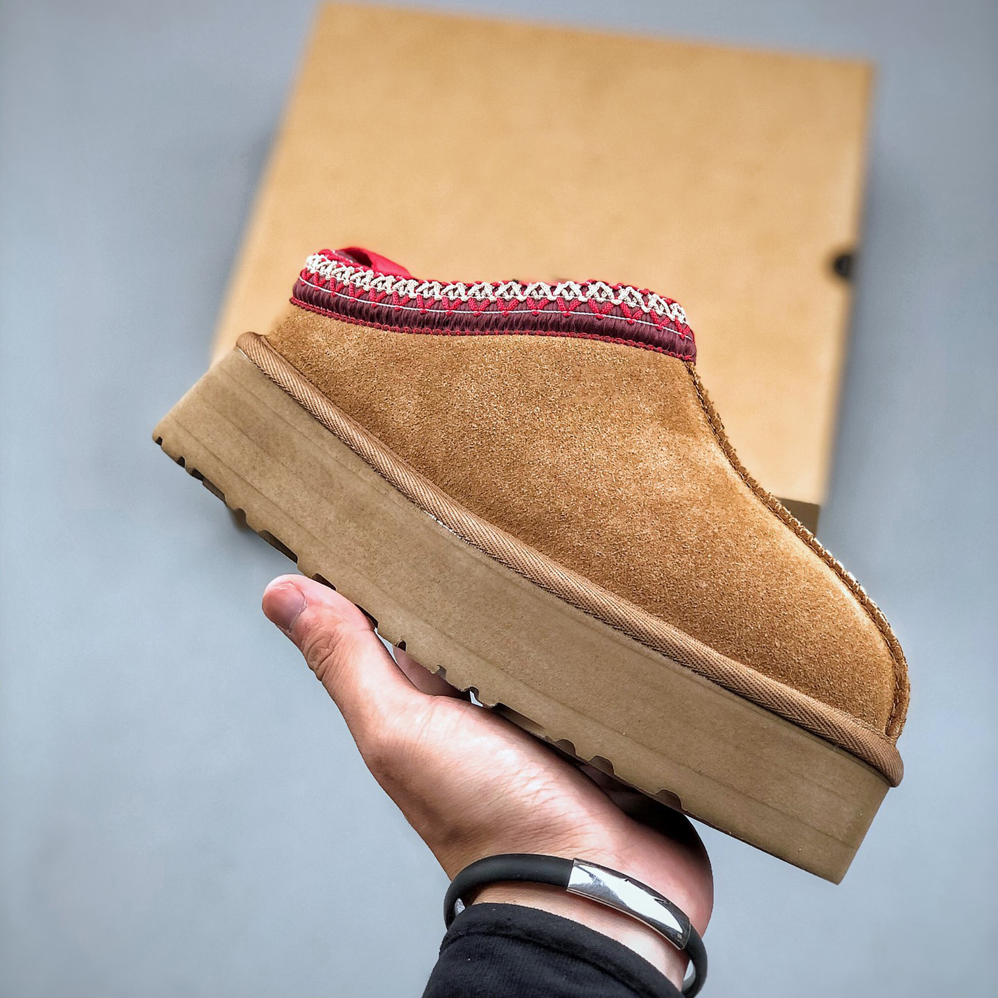 Women Winter Snow Boots Suede Leather Warm Fur
