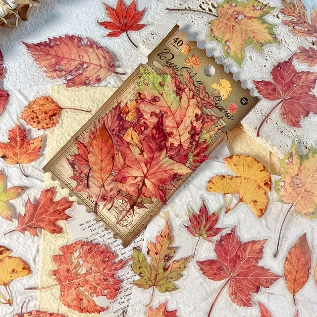 Herbst-Aufkleber-Set 4
