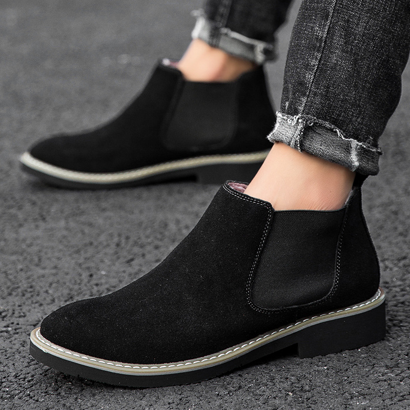 Casual Leather Shoes High- Boots 2