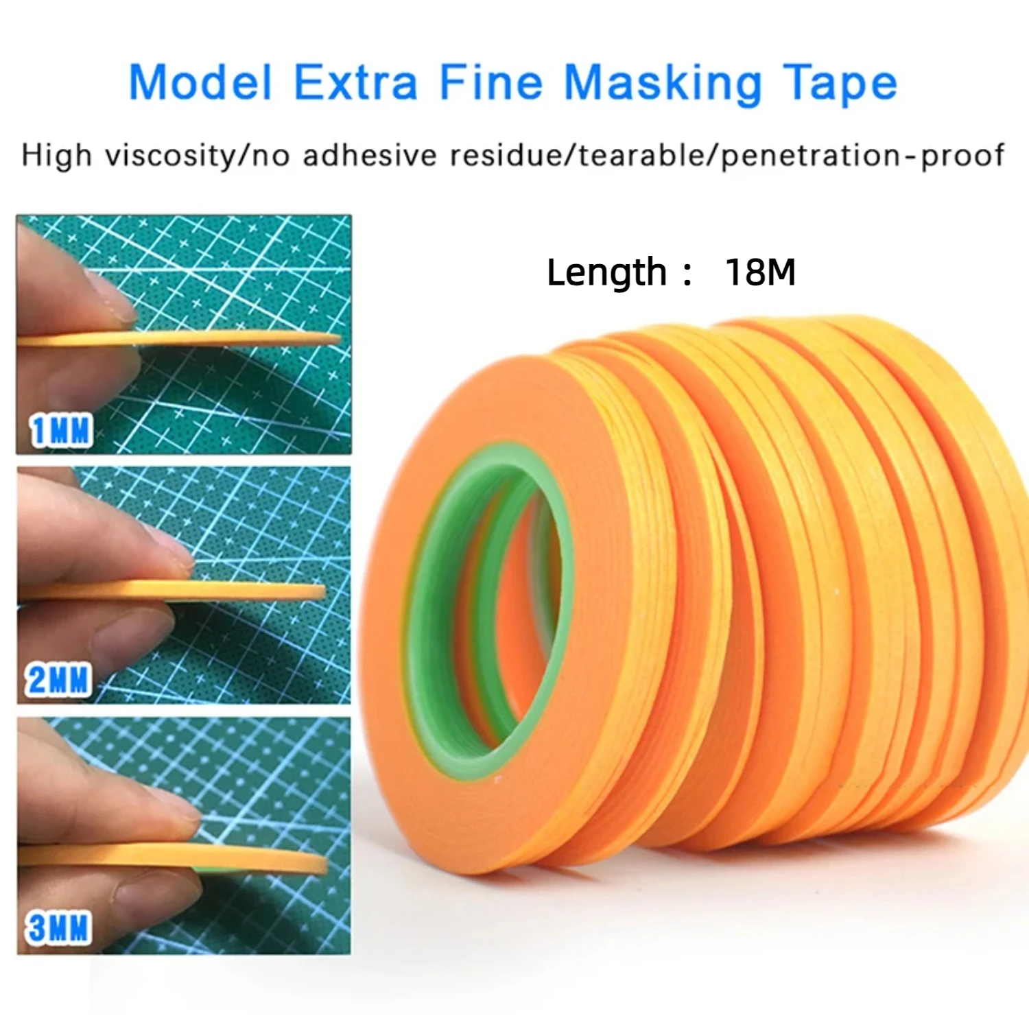Fine Line Masking Tape for Model Painting 4