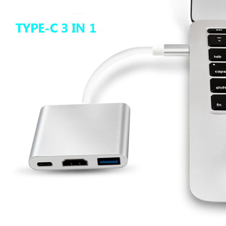 USB C to HDMI 4K Adapter with Charging 4