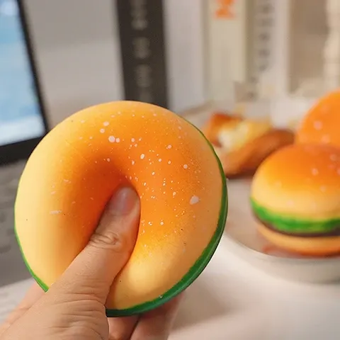 Burger Squishy Toy