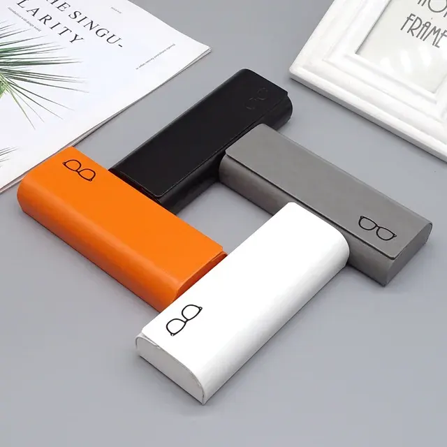 Glasses Case with Mirror for Men and Women 2
