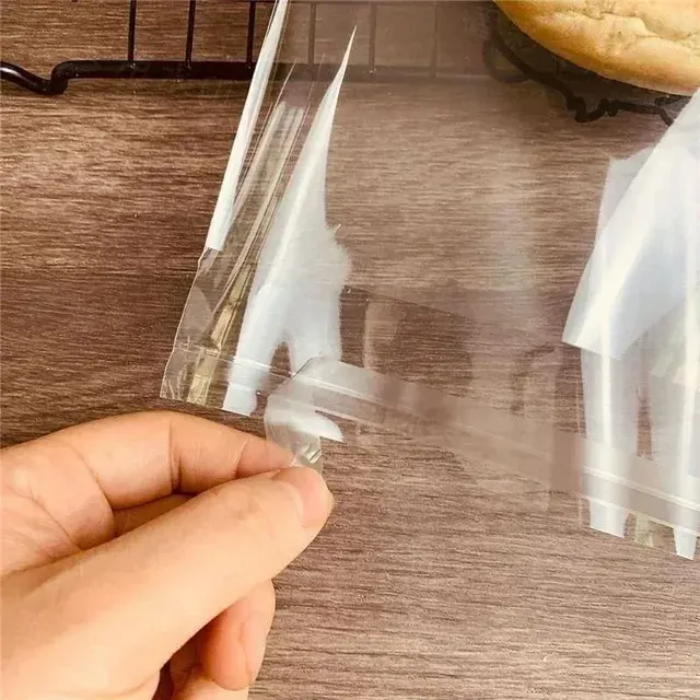 Clear Self-Adhesive OPP Cellophane Bags 3