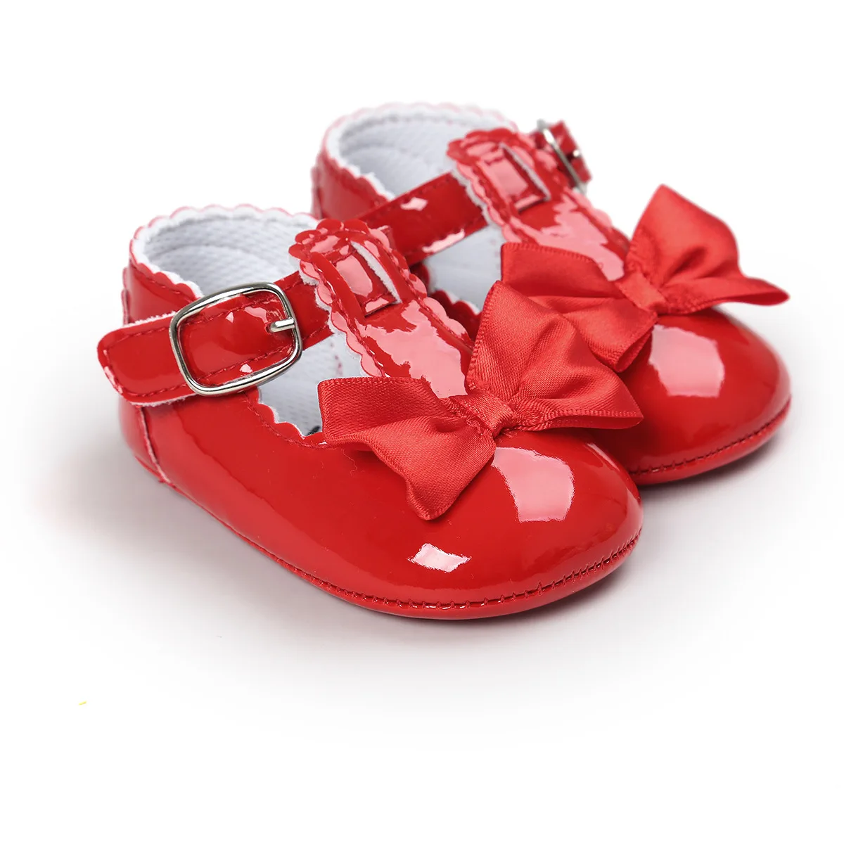 Soft Bow Walking Shoes for Baby Girls 3