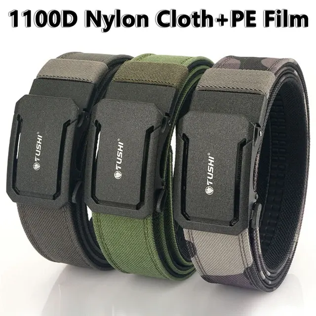 Tactical Police Belt with Metal Buckle 3