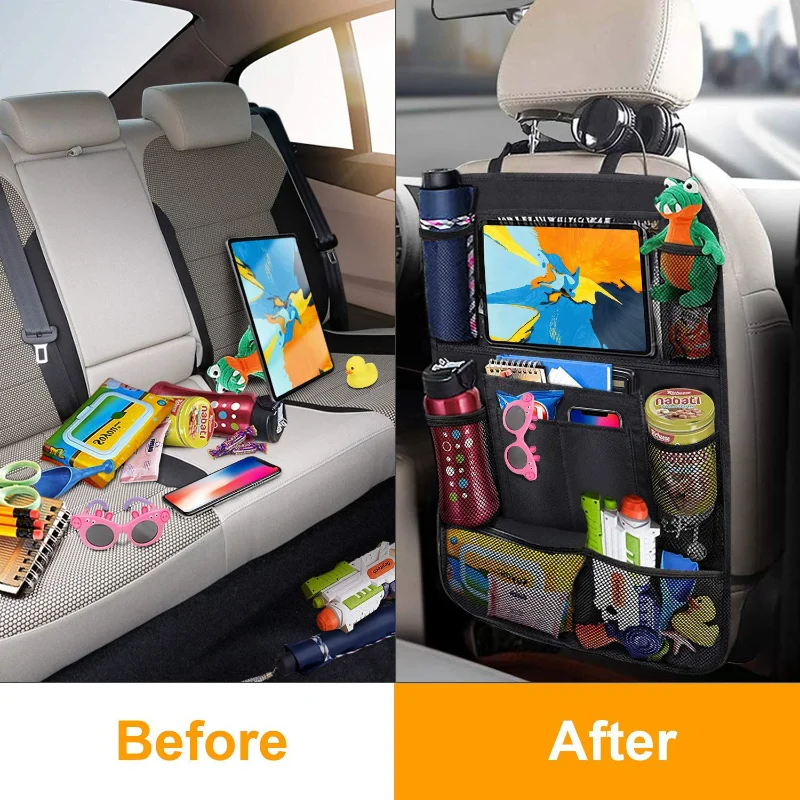 Car Backseat Organizer with Tablet Holder 4