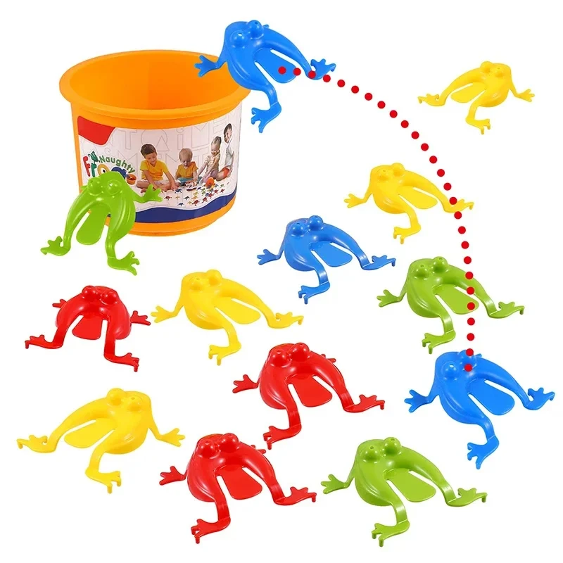 Jumping Plastic Frogs 20-Pack