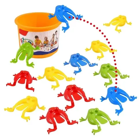 Jumping Plastic Frogs 20-Pack