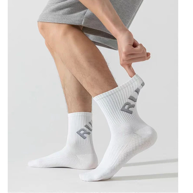 Ankle-High Terry Running Socks for Men and Women 2