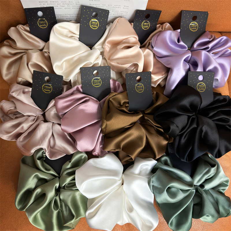 Oversized Satin Scrunchies 18cm Multicolor 2