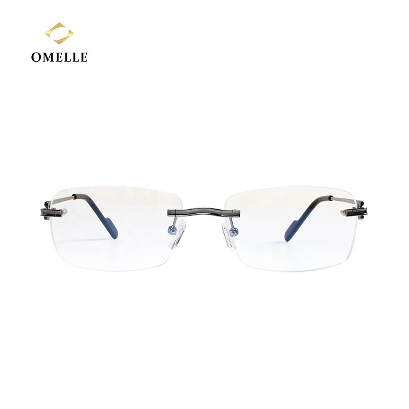 Rimless Blue Light Reading Glasses 3