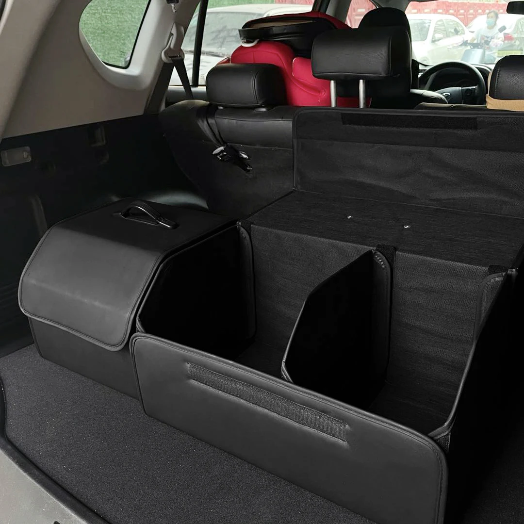 Foldable PU Leather Trunk Organizer 3