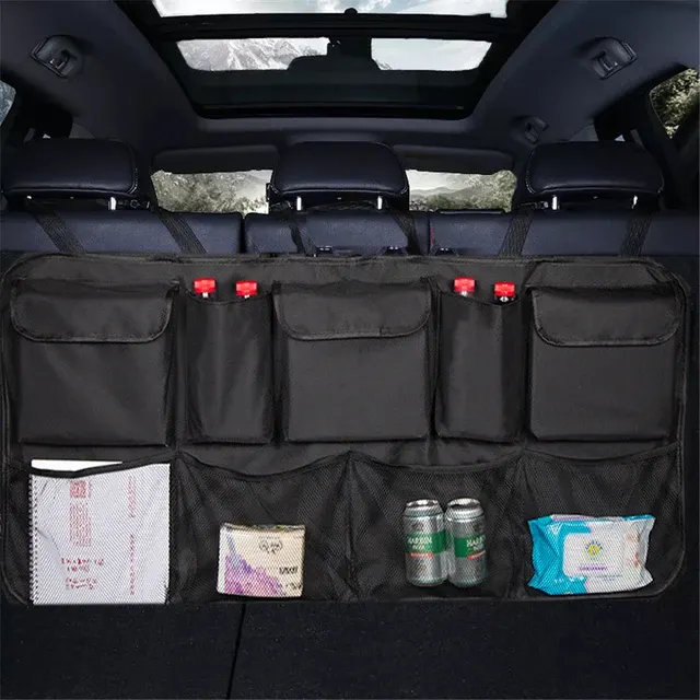 High-Capacity Oxford Backseat Organizer 3
