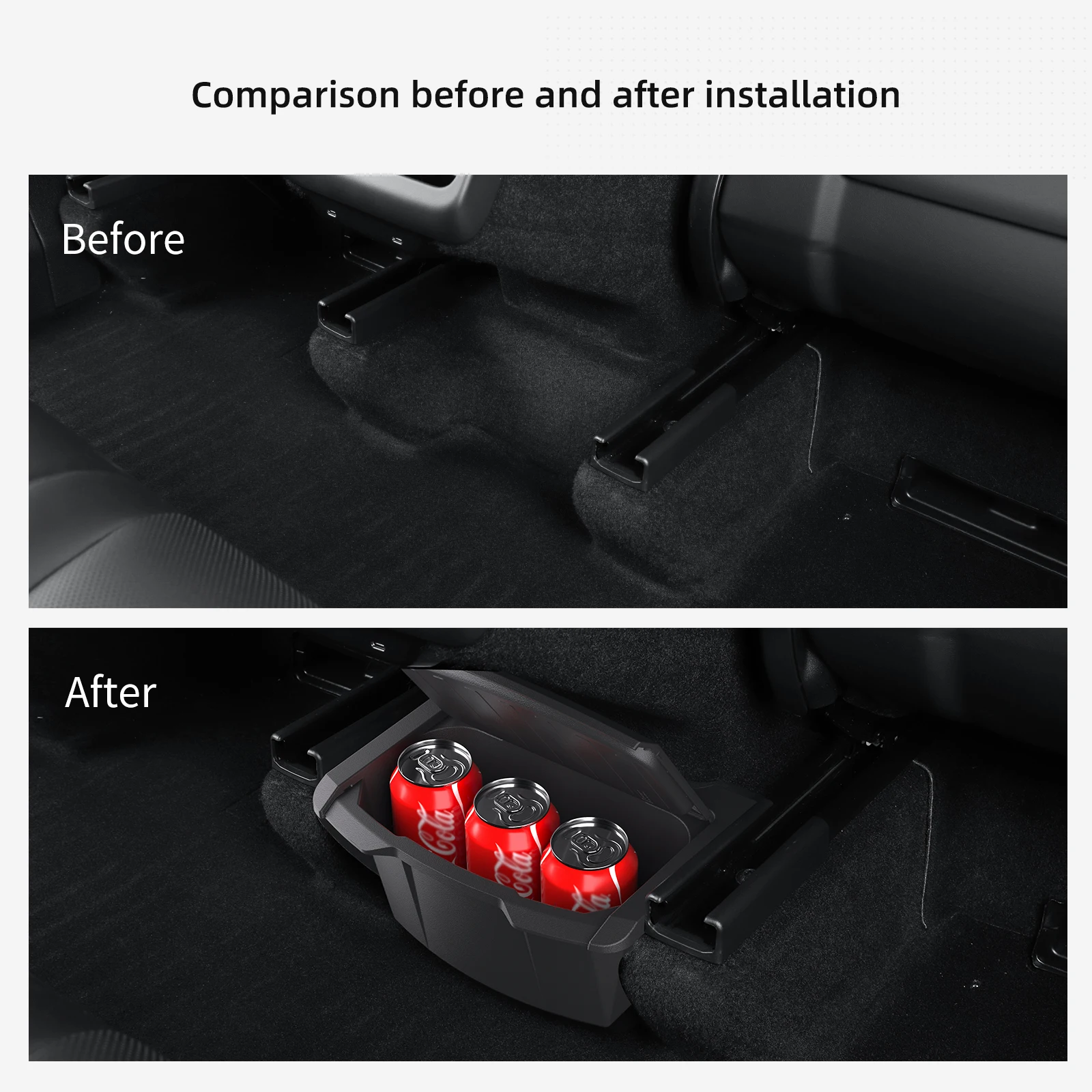 Tesla Model Y Under-Vent Storage Organizer 3