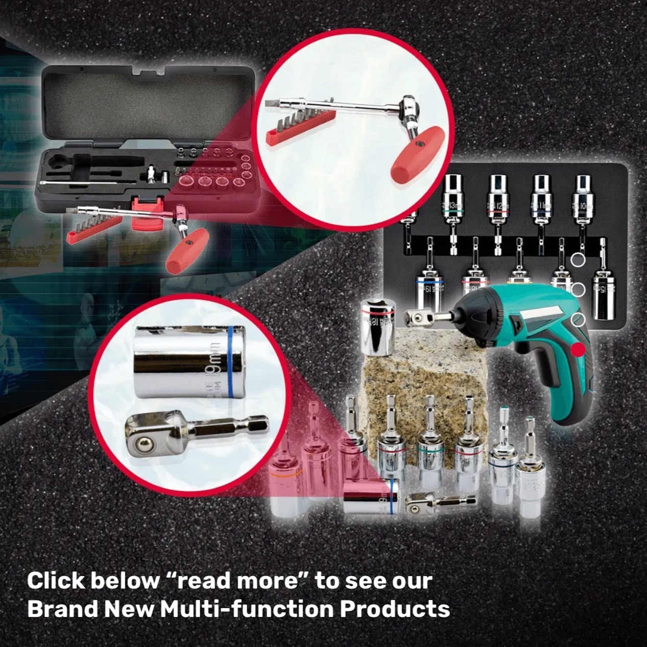 24-Piece Chrome Vanadium Household Tool Set 2
