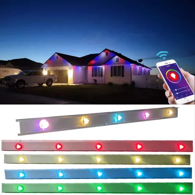 Waterproof RGB Gemstone Point Lights 2