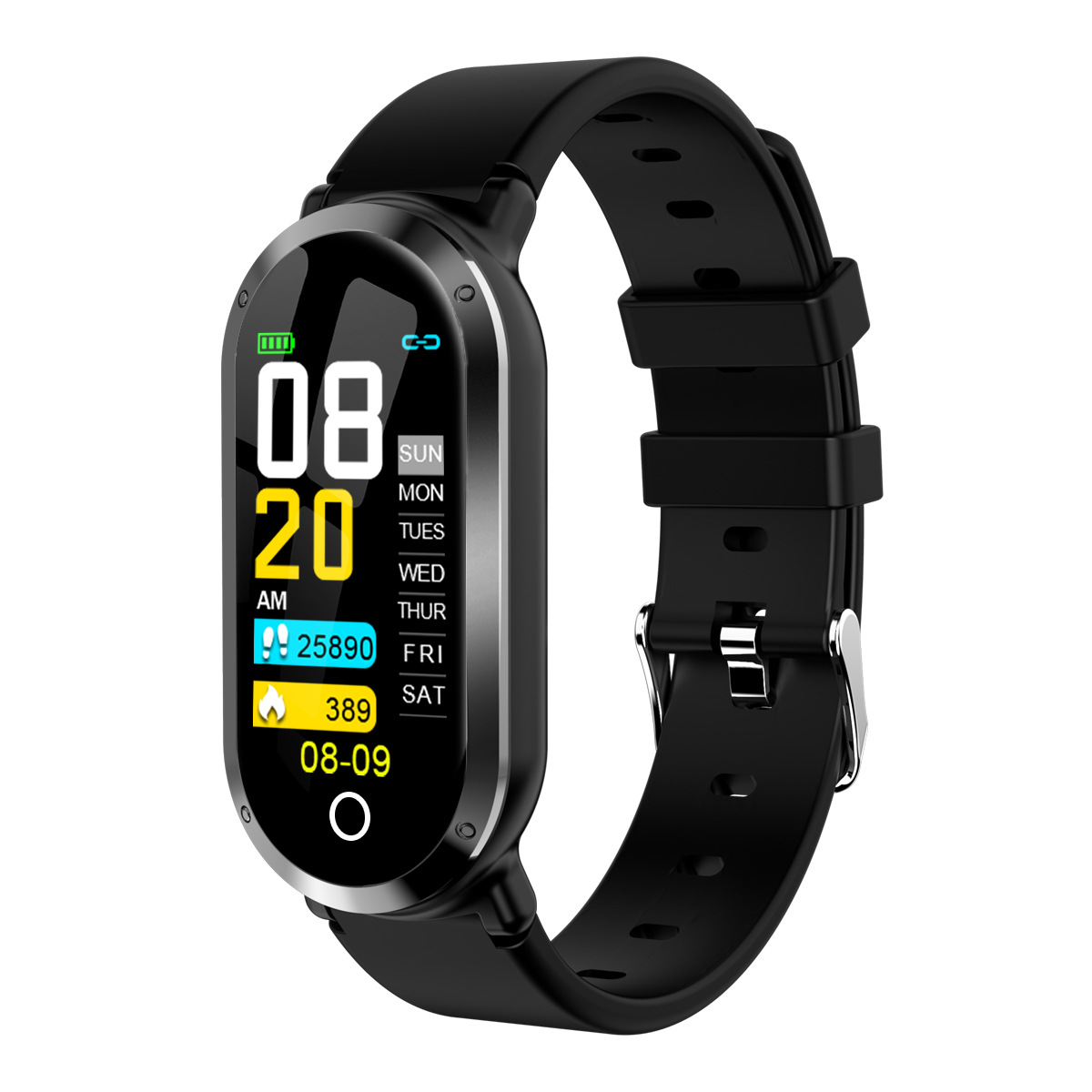 Sport-Armband mit Farbdisplay und Bluetooth