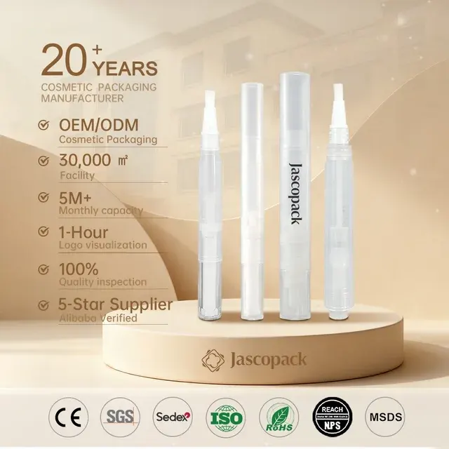 Click Plastic Lip Oil Pen 4ml 4