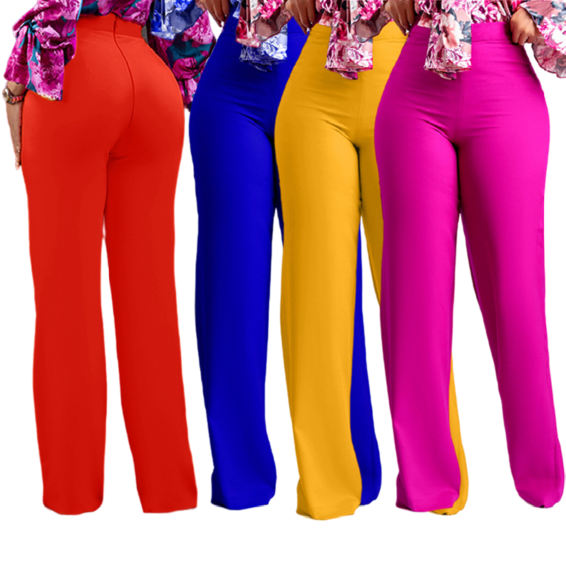 Women's Casual Wide-Leg African Style Pants