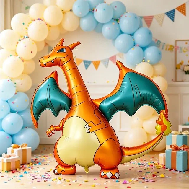 Pikachu und Charizard Folienballon-Set 3