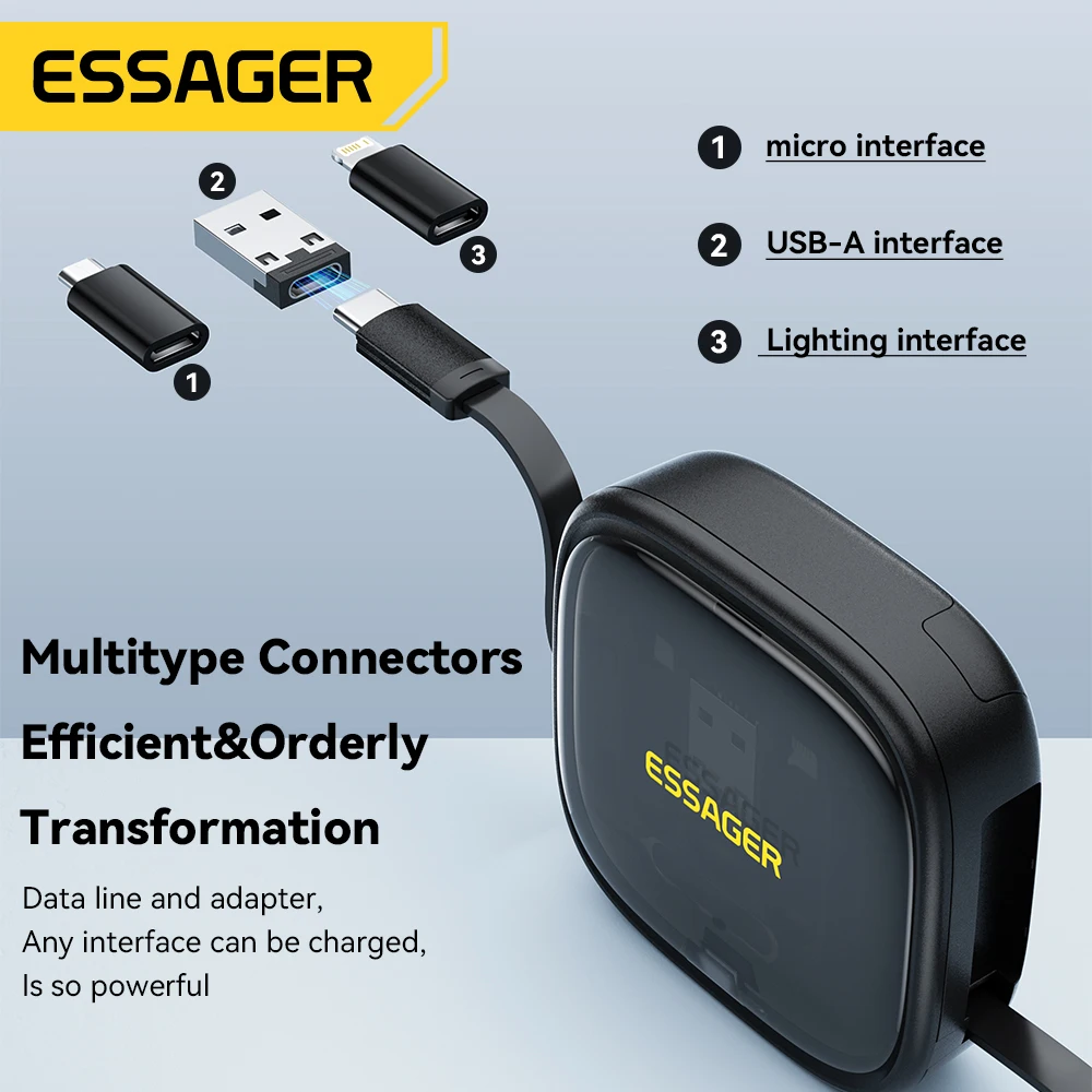 60W Travel Charging Cable Storage Kit 3