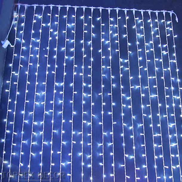 Dimmbare Multicolor-LED-Lichterkette 600 LEDs IP65