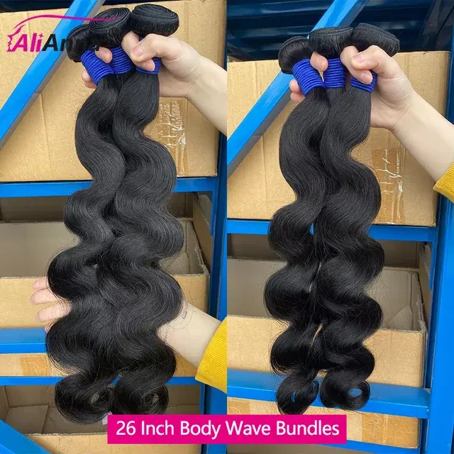 Body Wave Hair Bundles with 4x4 Closure 2