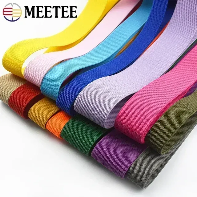 2.5 Meter Elastic Band Strips, 10–50 mm 2