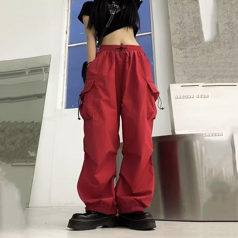 Retro Men's Wide-Leg Cargo Pants 2
