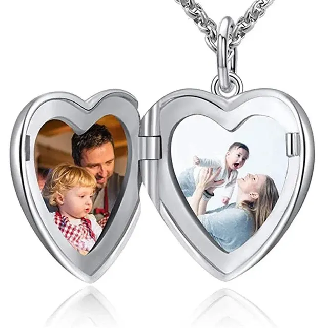 Stainless Steel Locket Necklace 3