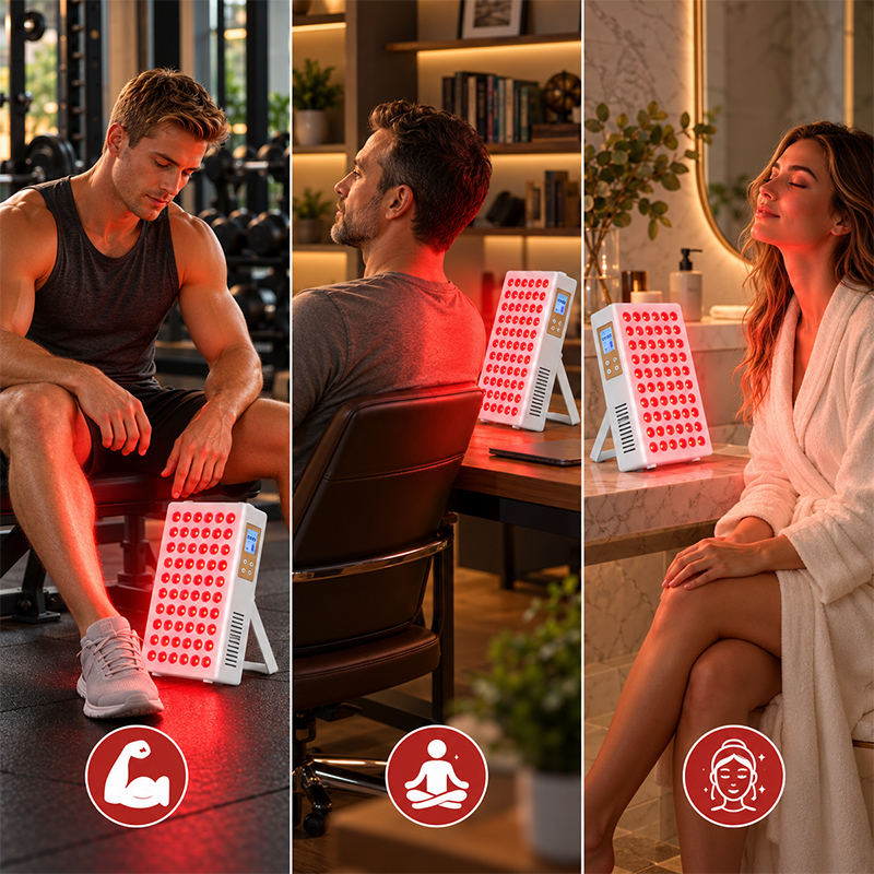 Four-Wavelength Red Light Therapy Panel 4