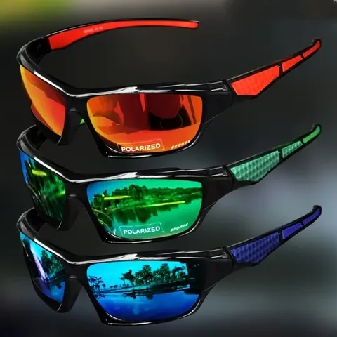 Polarized Men's Sport Sunglasses with Night Vision