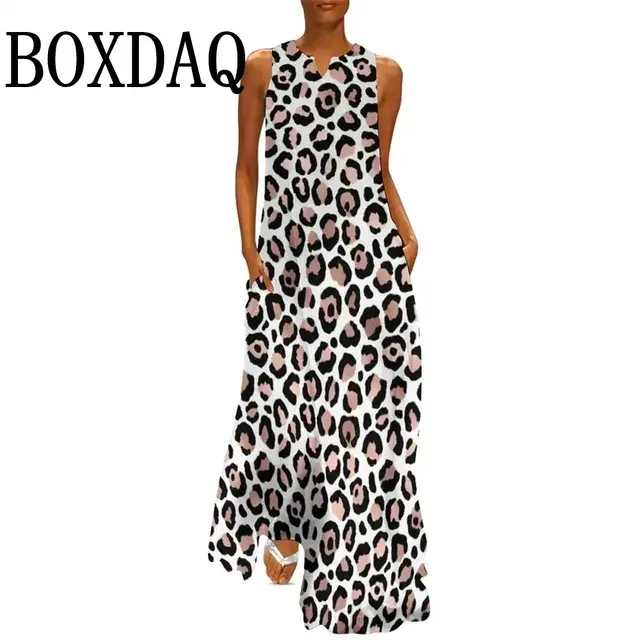 Sommerkleid mit Leopardenmuster 4